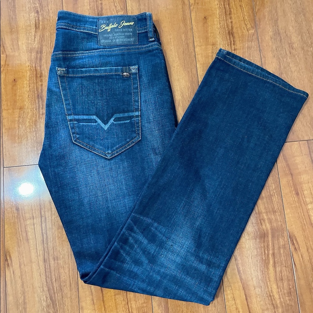 Buffalo David Bitton six-x straight stretch jeans